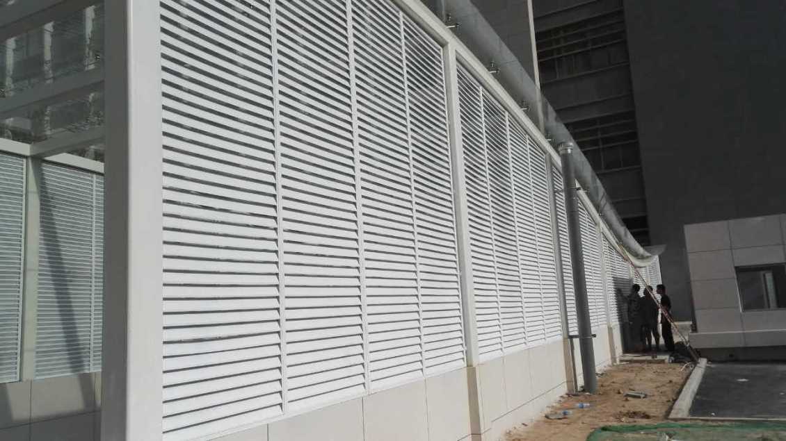 空调锌钢百叶窗厂家