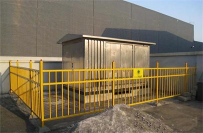 厂区外围护栏