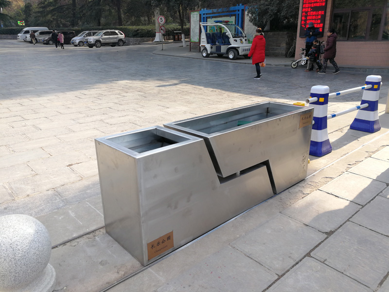 不锈钢组合花箱