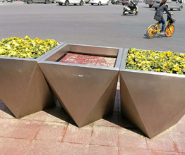 不锈钢花箱