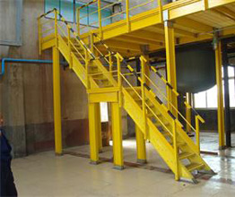 车间玻璃钢扶手护栏