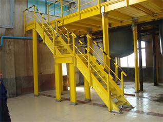 车间玻璃钢扶手护栏