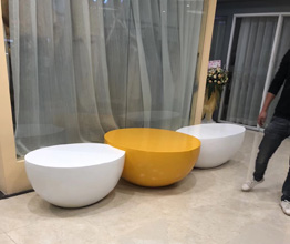 玻璃钢移动花箱