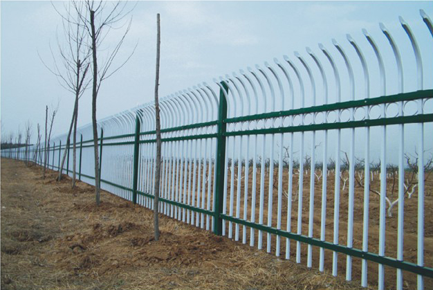 单弯头三横杆护栏