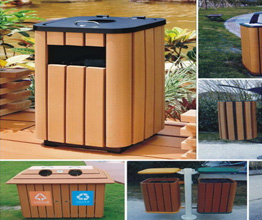 塑木产品之垃圾桶