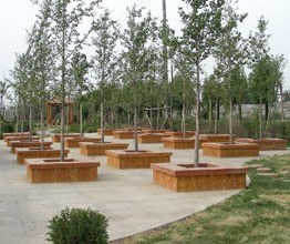 西安塑木花箱厂家