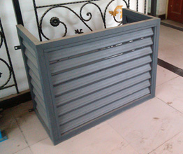 防锈锌钢百叶窗