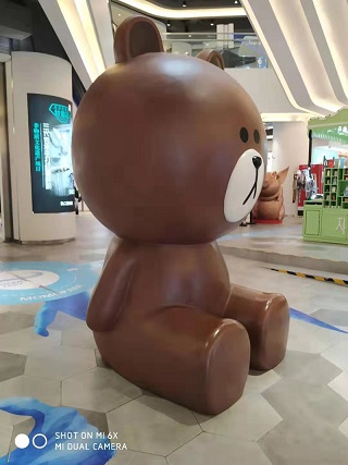 玻璃钢雕塑裂纹处理小知识