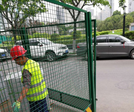 道路施工临时围挡