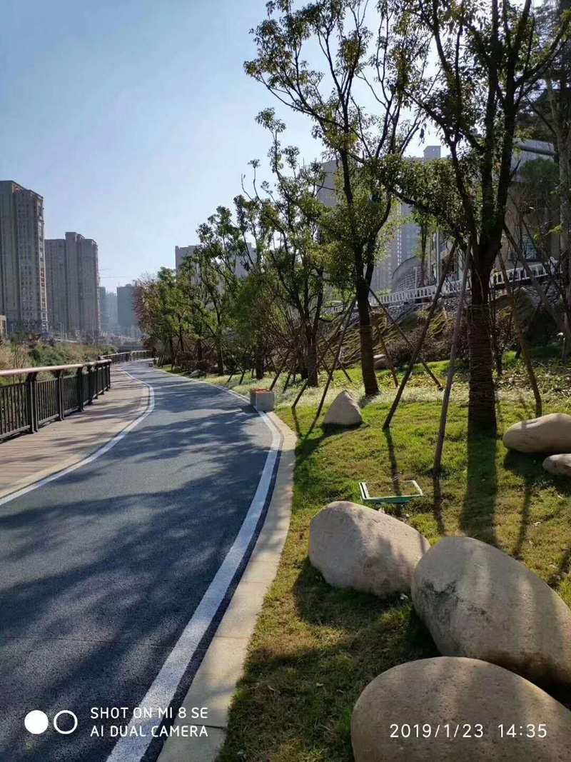 透水混凝土路面