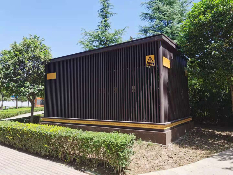 铝艺护栏配电箱