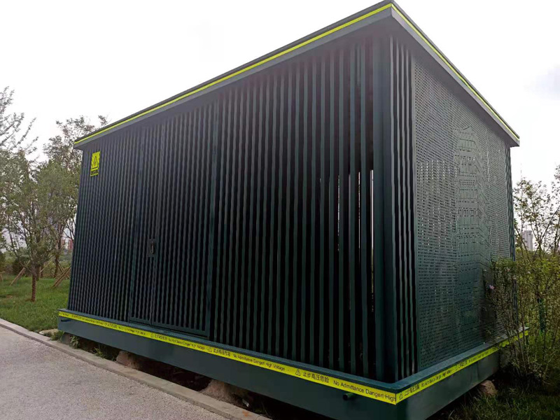 铝艺护栏配电箱