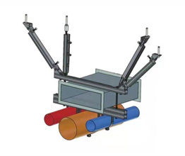 组合管侧向抗震支吊架